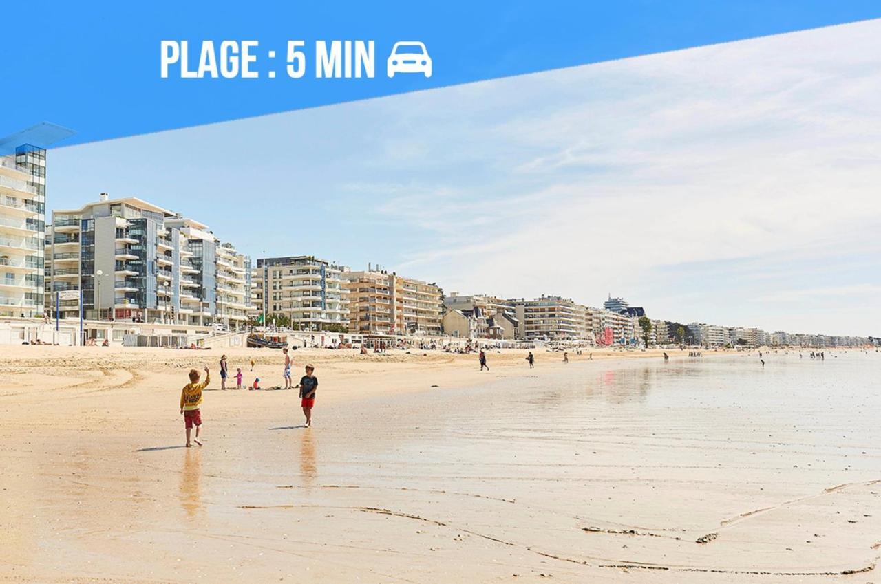 Appartement La Baule Pornichet Terrasse - Cuisine - Calme - Wifi - Parking Gratuit Exterior foto